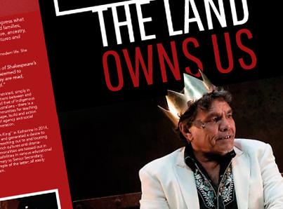 The Land Owns Us – Brochure Design